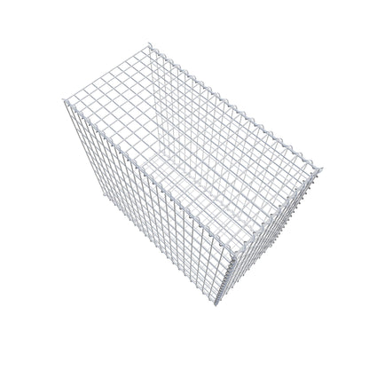 Extra gabion typ 2 100 cm x 90 cm x 50 cm (L x H x D), maskstorlek 5 cm x 10 cm, spiral