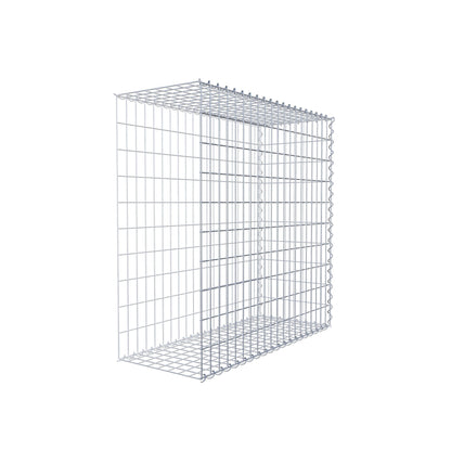 Add-on schanskorf type 2 100 cm x 100 cm x 40 cm (L x H x D), maaswijdte 5 cm x 10 cm, spiraalvormig