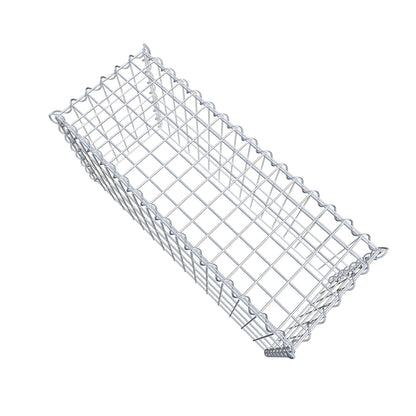 Gabion rapporté type 3 80 cm x 40 cm x 30 cm (L x H x P), mailles 5 cm x 10 cm, spirale