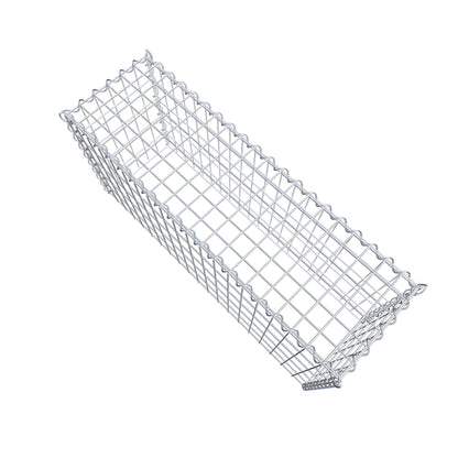 Opvokset gabion type 3 100 cm x 50 cm x 30 cm (L x H x D), maskestørrelse 5 cm x 10 cm, spiral