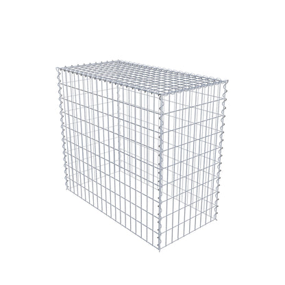 Gabião tipo 3 100 cm x 90 cm x 50 cm (C x A x P), malhagem 5 cm x 10 cm, espiral