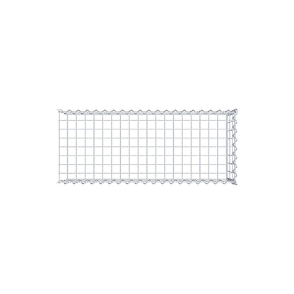 Opvokset gabion type 4 100 cm x 30 cm x 40 cm (L x H x D), maskestørrelse 5 cm x 10 cm, spiral