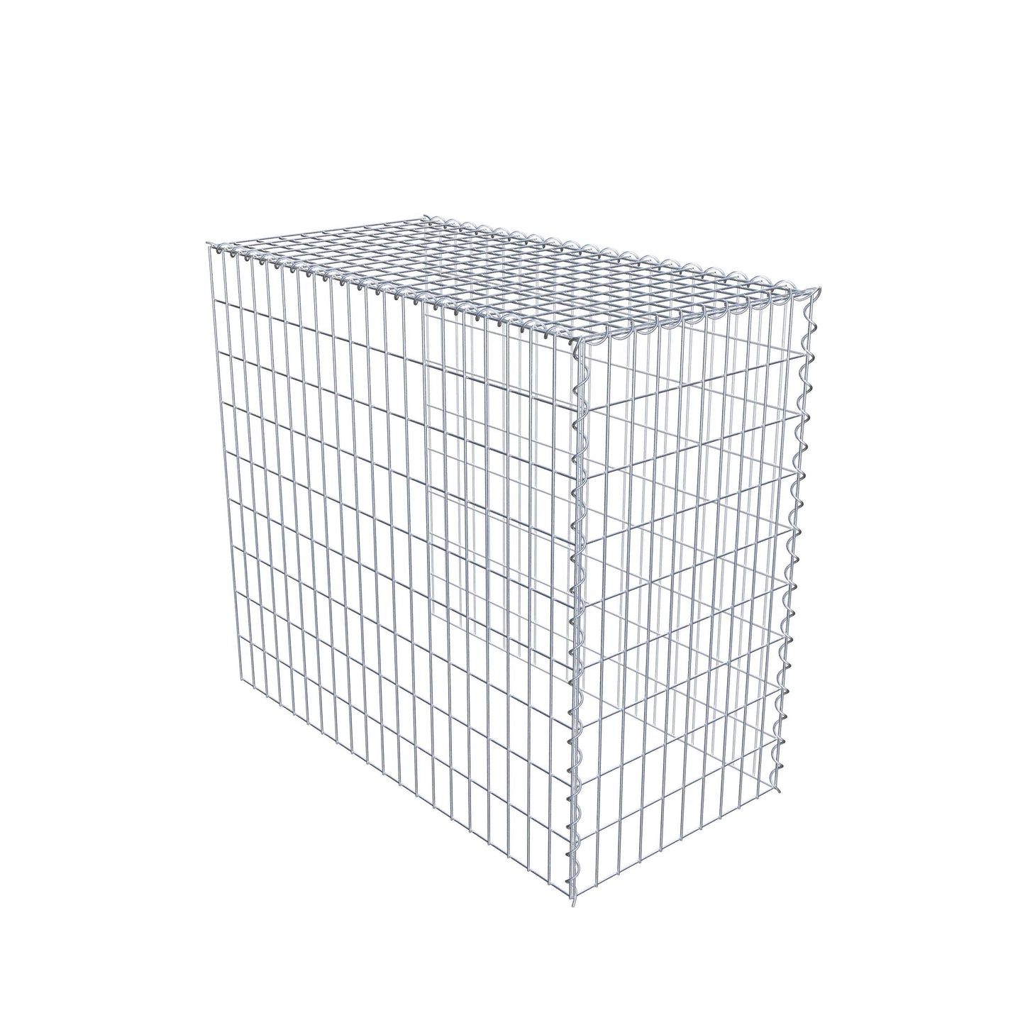 Extra gabion typ 4 100 cm x 90 cm x 50 cm (L x H x D), maskstorlek 5 cm x 10 cm, spiral