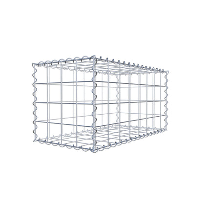 Gabion 80 cm x 40 cm x 40 cm (L x H x P), mailles 10 cm x 10 cm, spirale