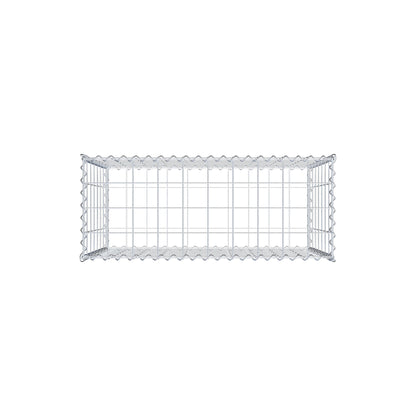 Gabion 100 cm x 70 cm x 40 cm (L x H x P), mailles 10 cm x 10 cm, spirale