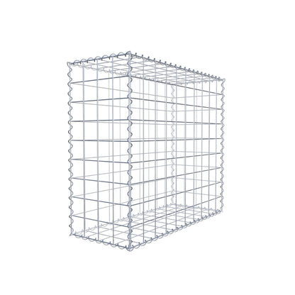 Gabion 100 cm x 90 cm x 40 cm (L x H x P), mailles 10 cm x 10 cm, spirale