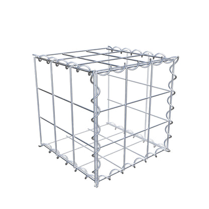 Add-on schanskorf type 2 30 cm x 30 cm x 30 cm (L x H x D), maaswijdte 10 cm x 10 cm, spiraalvormig