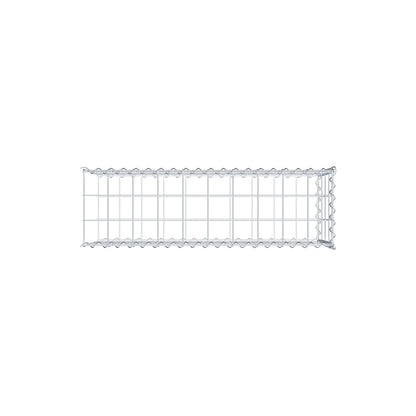 Gabbione aggiuntivo tipo 2 100 cm x 40 cm x 30 cm (L x A x P), maglia 10 cm x 10 cm, spirale