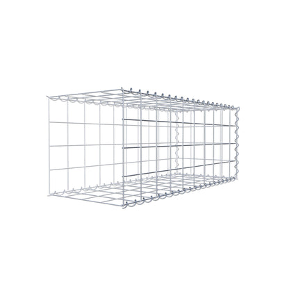 Extra gabion typ 2 100 cm x 40 cm x 40 cm (L x H x D), maskstorlek 10 cm x 10 cm, spiral