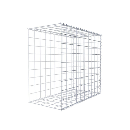 Gabion rapporté type 2 100 cm x 90 cm x 50 cm (L x H x P), mailles 10 cm x 10 cm, spirale