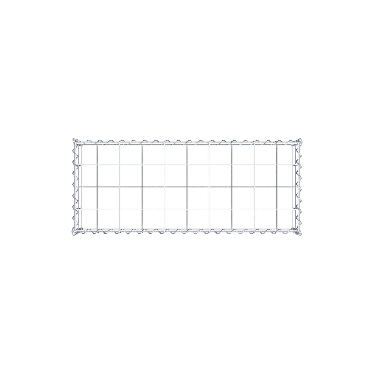 Gabião tipo 3 100 cm x 20 cm x 40 cm (C x A x P), malhagem 10 cm x 10 cm, espiral
