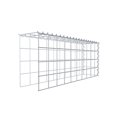 Gabião Tipo 4 100 cm x 40 cm x 20 cm (C x A x P), malhagem 10 cm x 10 cm, espiral