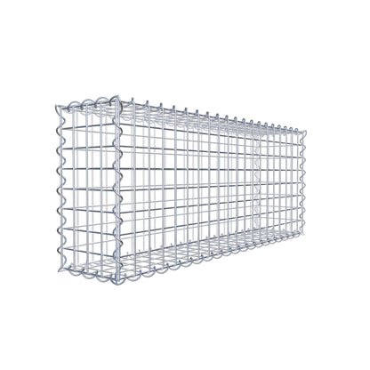 Gabion 100 cm x 40 cm x 20 cm (L x H x P), mailles 5 cm x 5 cm, spirale