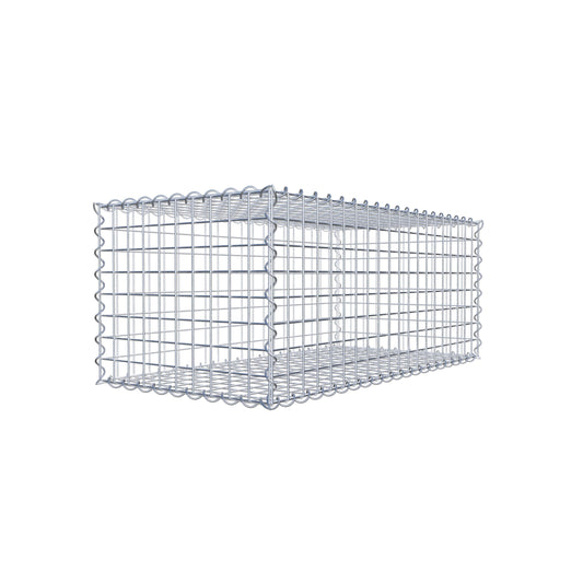 Gabion 100 cm x 40 cm x 50 cm (L x H x P), mailles 5 cm x 5 cm, spirale