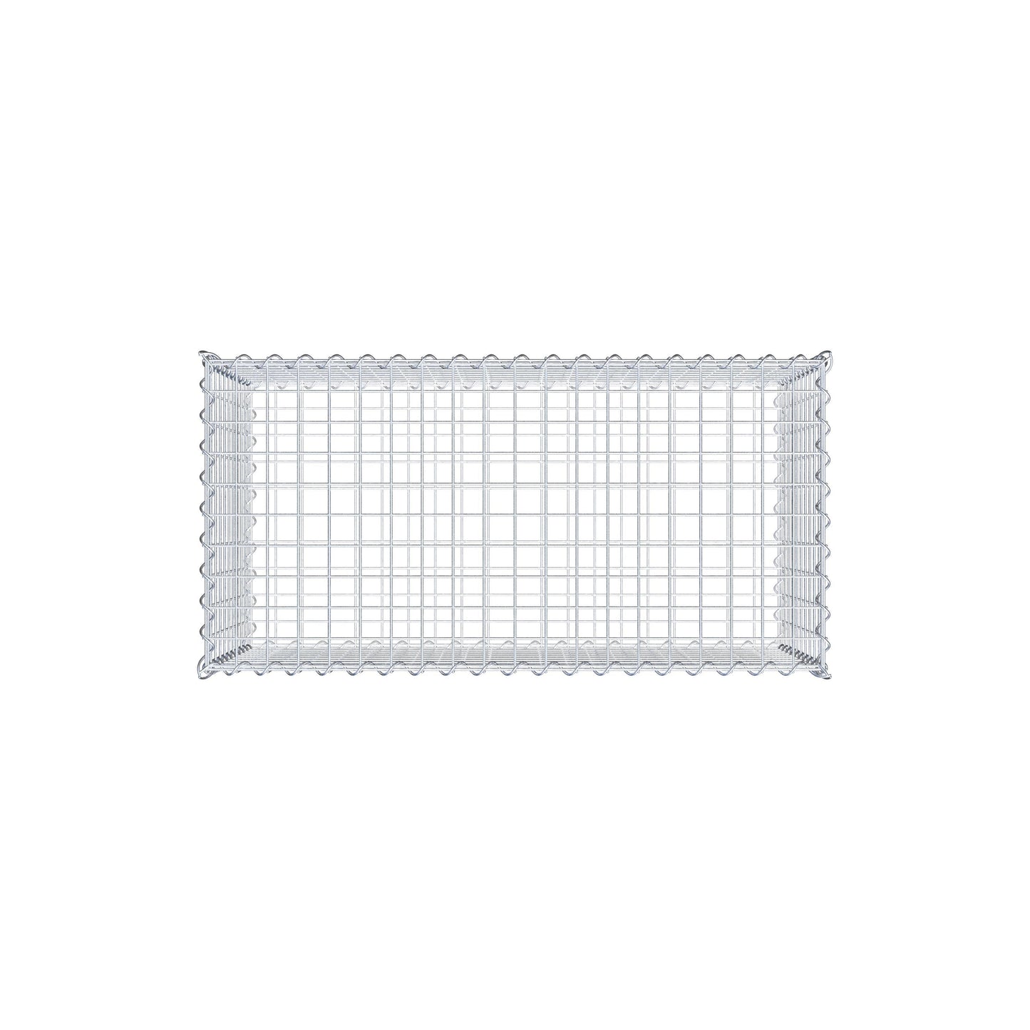 Gabion 100 cm x 50 cm x 50 cm (L x H x P), mailles 5 cm x 5 cm, spirale