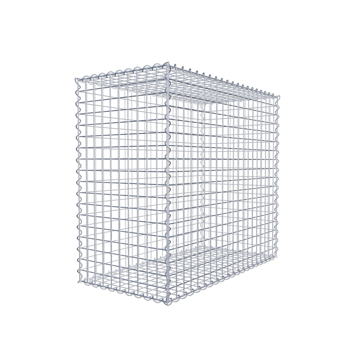 Gabion 100 cm x 90 cm x 50 cm (L x H x P), mailles 5 cm x 5 cm, spirale