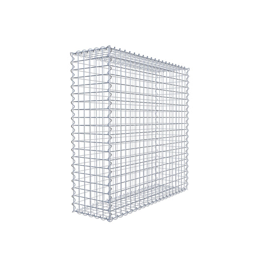 Gabion 100 cm x 100 cm x 30 cm (L x H x P), mailles 5 cm x 5 cm, spirale