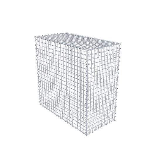 Gabion 100 cm x 100 cm x 50 cm (L x H x P), mailles 5 cm x 5 cm, spirale