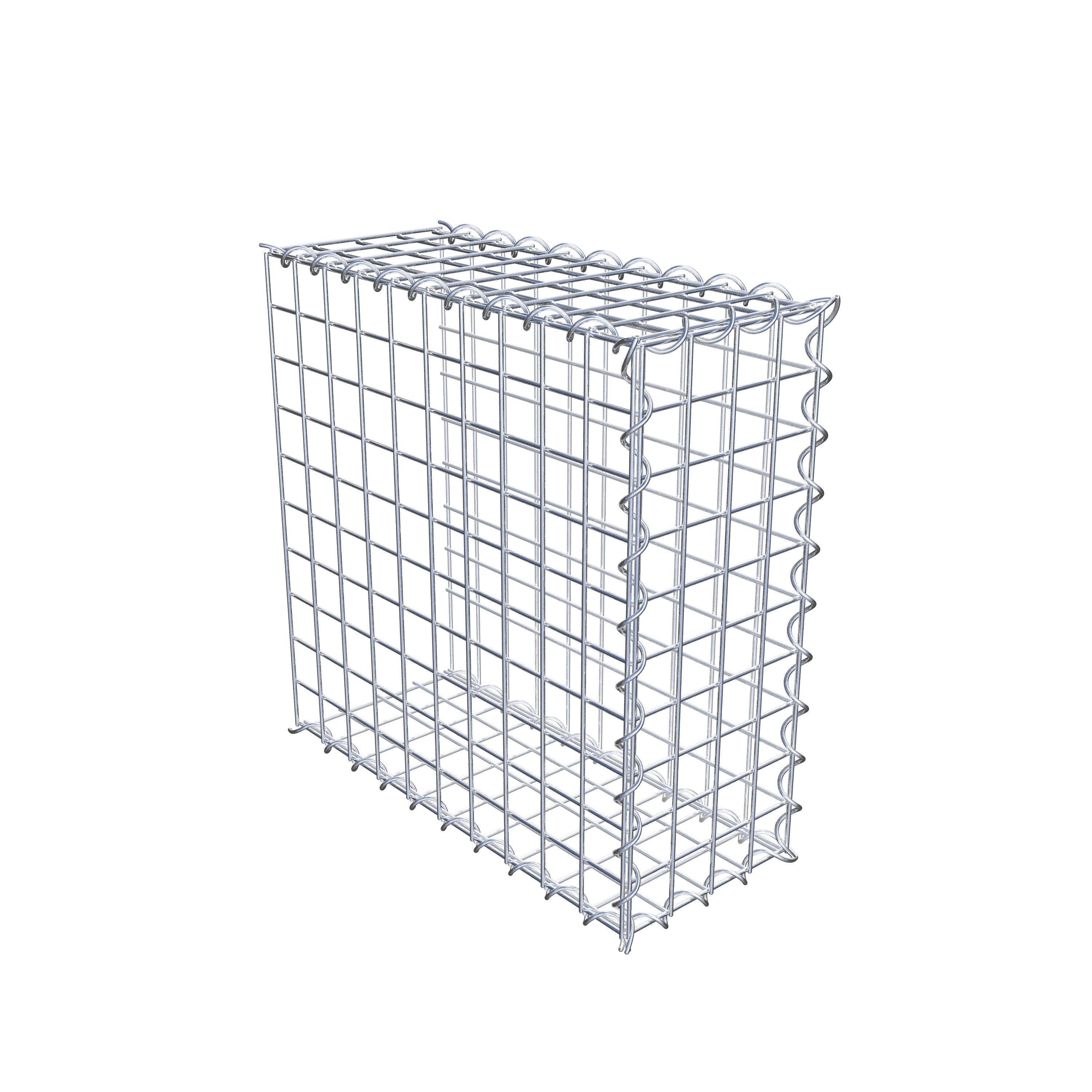 Grown-on gabion type 2 50 cm x 50 cm x 20 cm (L x H x D), mesh size 5 cm x 5 cm, spiral