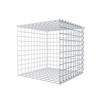 Gabion rapporté type 2 50 cm x 50 cm x 50 cm (L x H x P), mailles 5 cm x 5 cm, spirale