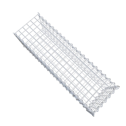 Grown-on gabion type 2 100 cm x 30 cm x 30 cm (L x H x D), mesh size 5 cm x 5 cm, spiral