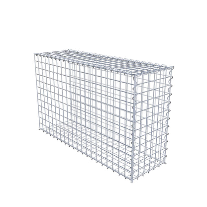 Gabion rapporté type 2 100 cm x 60 cm x 30 cm (L x H x P), mailles 5 cm x 5 cm, spirale