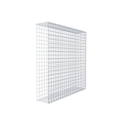 Grown-on gabion type 2 100 cm x 100 cm x 20 cm (L x H x D), mesh size 5 cm x 5 cm, spiral