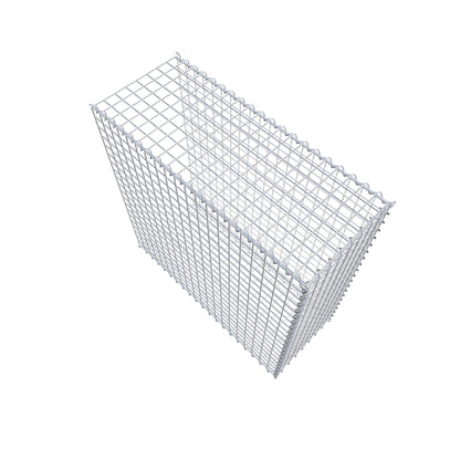 Opvokset gabion type 2 100 cm x 100 cm x 40 cm (L x H x D), maskestørrelse 5 cm x 5 cm, spiral