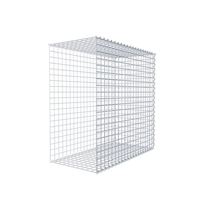 Opvokset gabion type 2 100 cm x 100 cm x 50 cm (L x H x D), maskestørrelse 5 cm x 5 cm, spiral