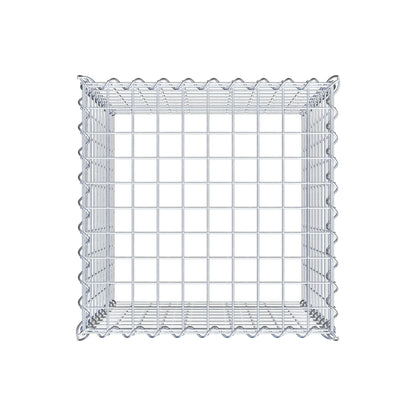 Gabião tipo 3 50 cm x 50 cm x 50 cm (C x A x P), malhagem 5 cm x 5 cm, espiral