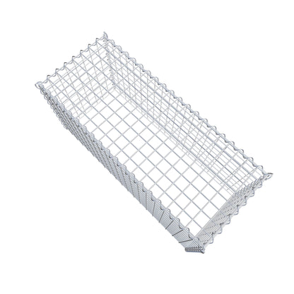Gabion rapporté type 3 100 cm x 50 cm x 40 cm (L x H x P), mailles 5 cm x 5 cm, spirale