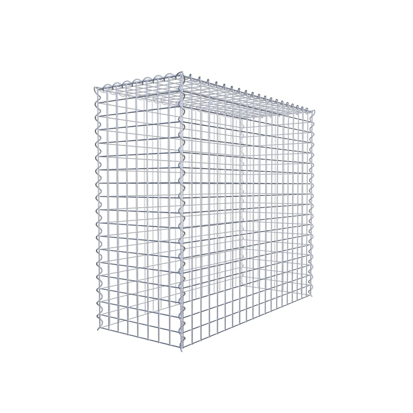 Extra gabion typ 3 100 cm x 90 cm x 40 cm (L x H x D), maskstorlek 5 cm x 5 cm, spiral