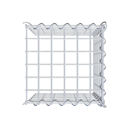 Grown-on gabion type 4 30 cm x 30 cm x 30 cm (L x H x D), mesh size 5 cm x 5 cm, spiral