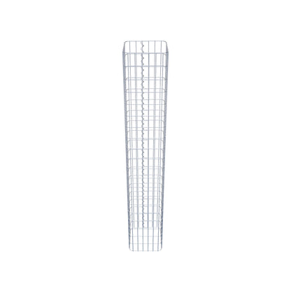 Gabion column square 32 cm x 32 cm, 200 cm high, MW 5 cm x 10 cm