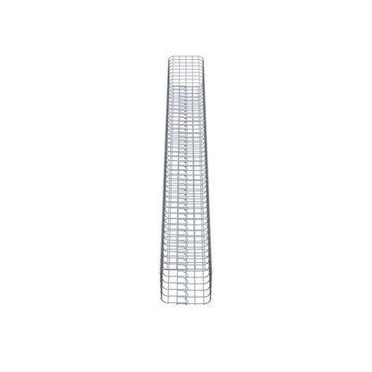 Gabion column square 27 cm x 27 cm, 230 cm high, MW 5 cm x 5 cm