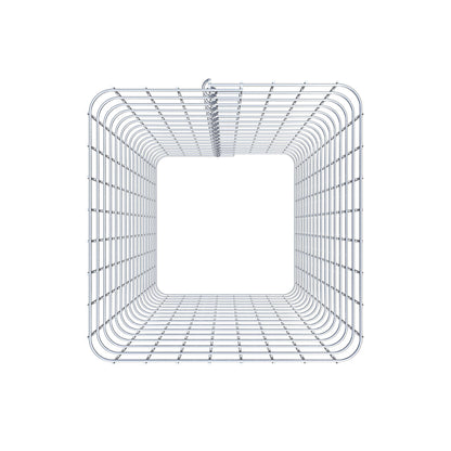 Gabionsøjle firkantet 42 cm x 42 cm, 80 cm højde, MW 5 cm x 5 cm