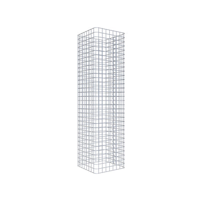 Gabion column square 42 cm x 42 cm, 160 cm height, MW 5 cm x 5 cm