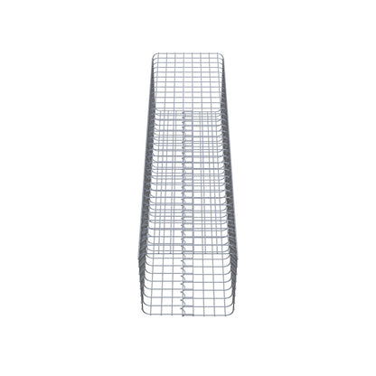 Gabion column square 42 cm x 42 cm, 160 cm height, MW 5 cm x 5 cm