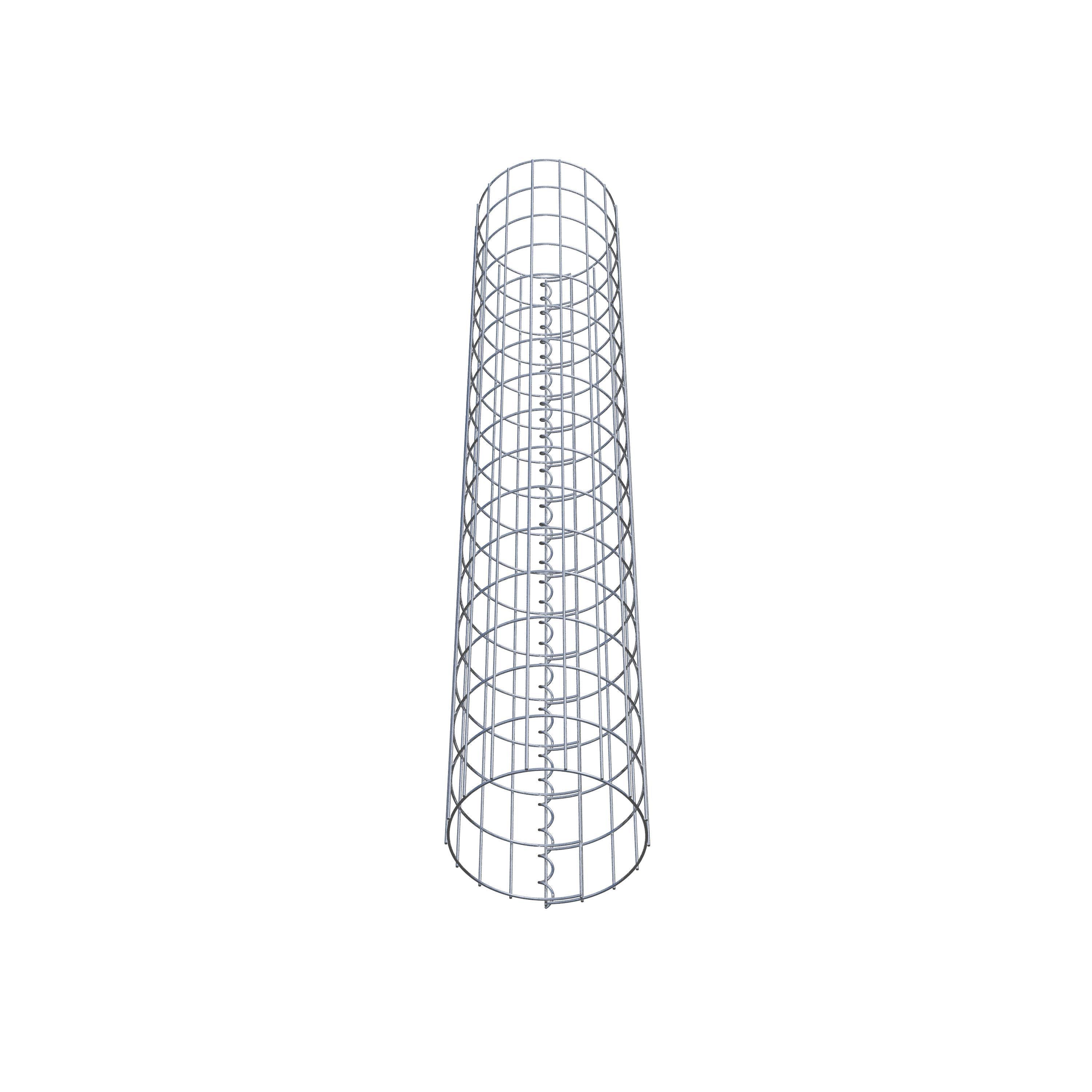 Gabionensäule Durchmesser 27 cm, MW 5 x 10 cm rund