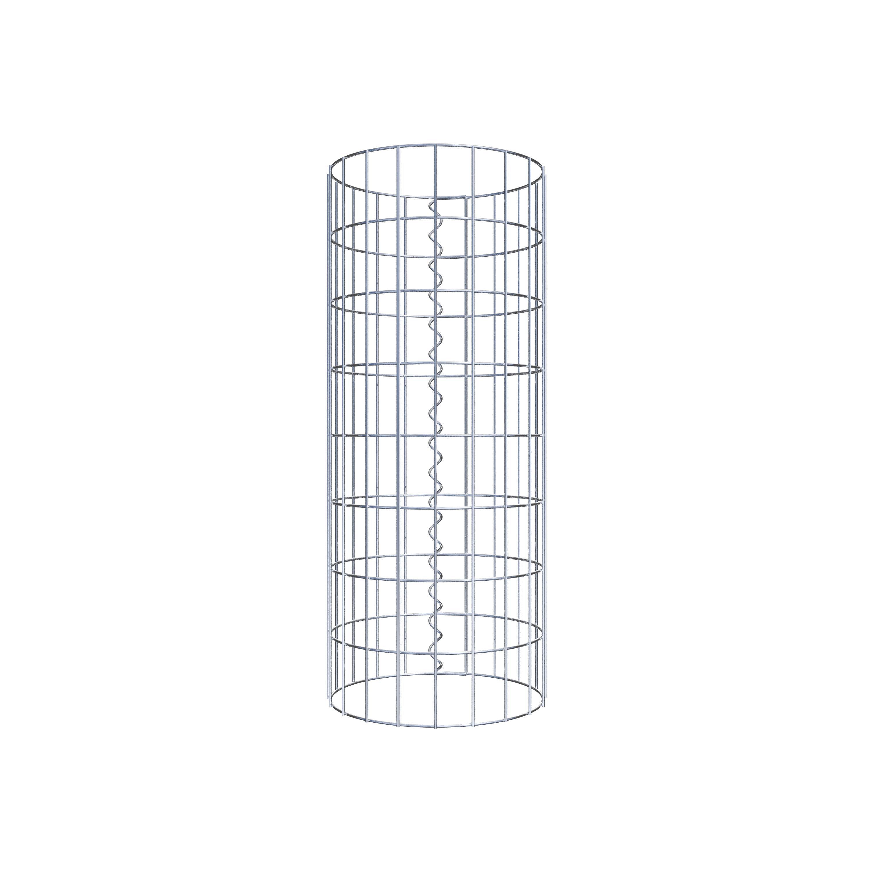 Gabionensäule Durchmesser 32 cm, MW 5 x 10 cm rund