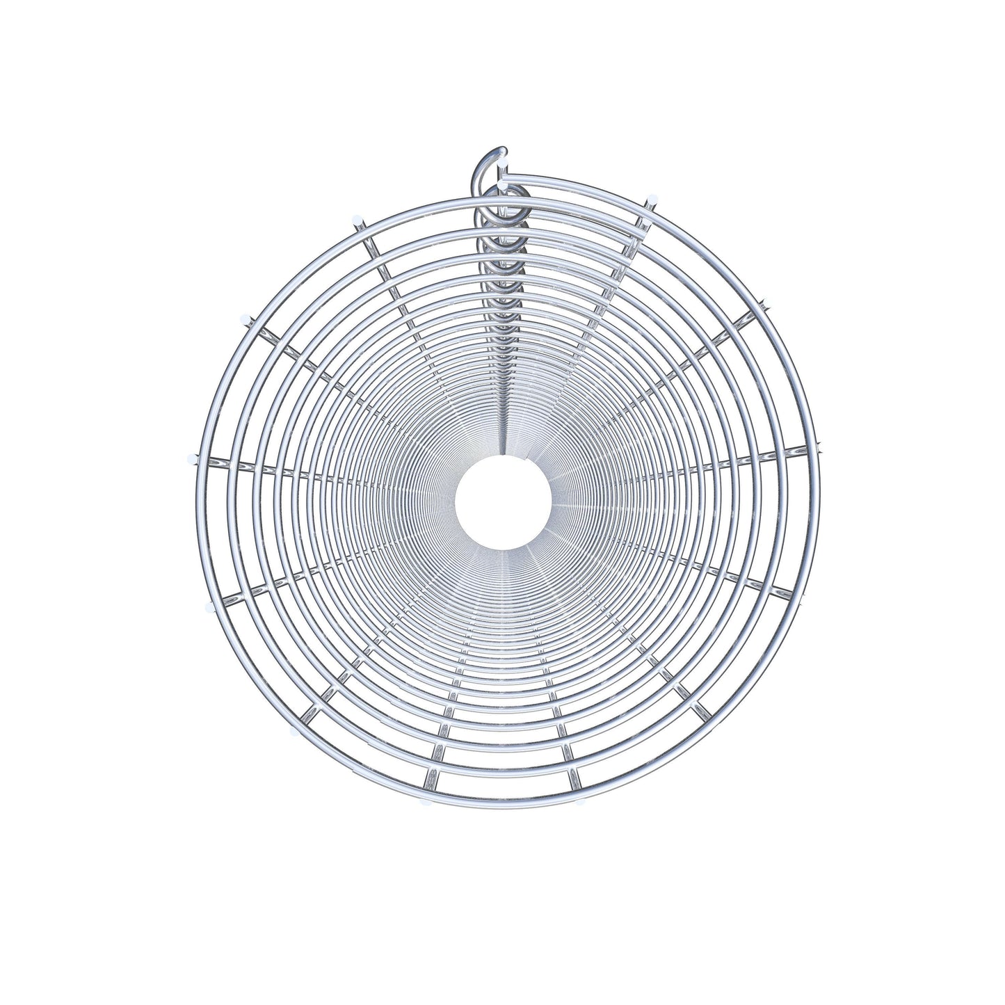 Columna de gaviones redonda de 22 cm de diámetro, 230 cm de altura, malla de 5 cm x 5 cm