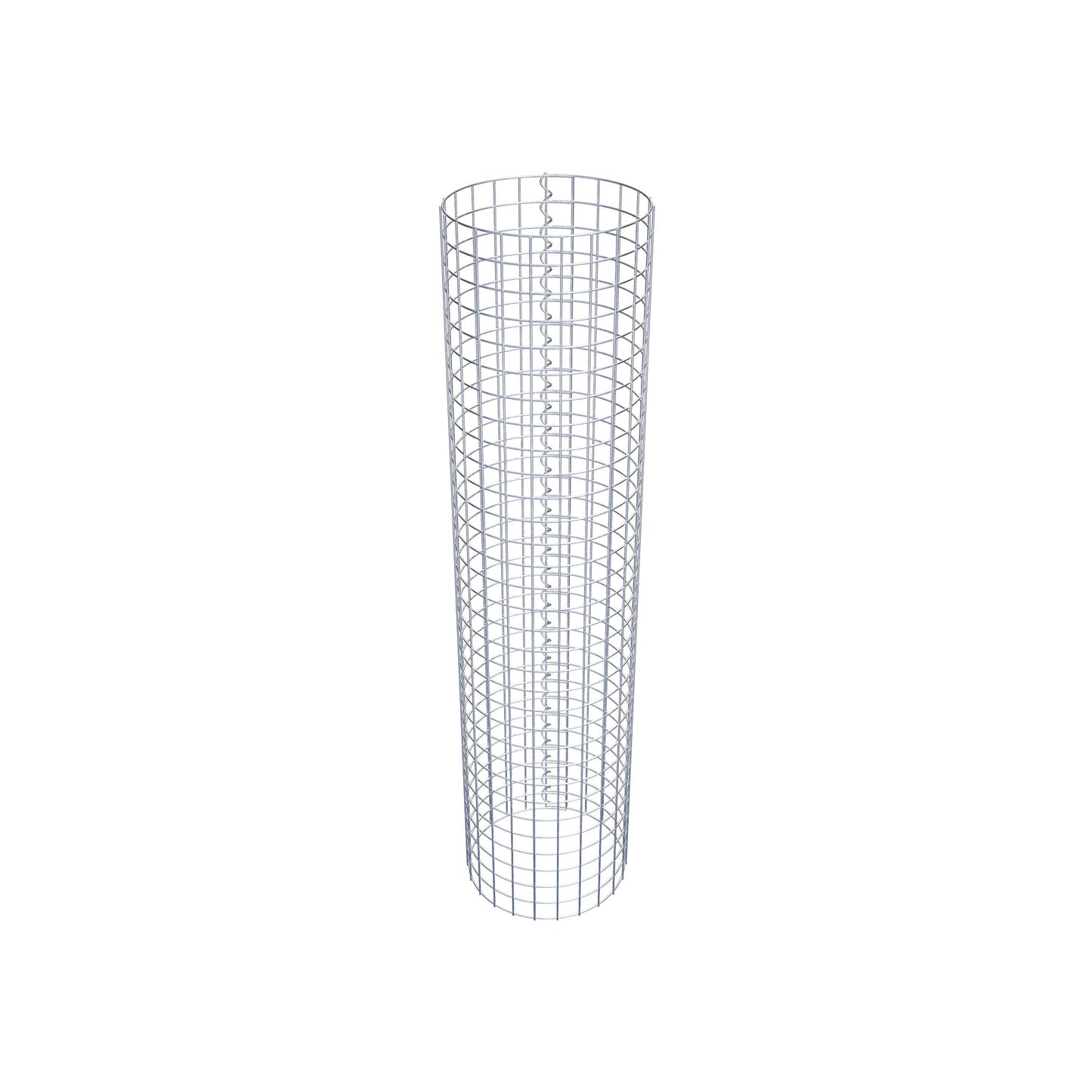 Gabionsøjle ca. 37 cm diameter, 160 cm højde, maskestørrelse 5 cm x 5 cm