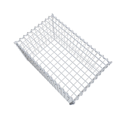 Gabion rapporté type 3 80 cm x 50 cm x 50 cm (L x H x P), mailles 5 cm x 10 cm, spirale