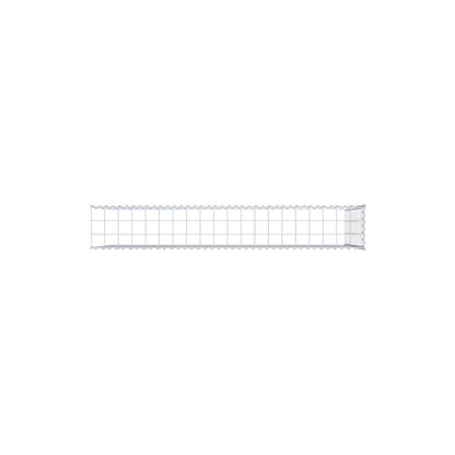 Add-on schanskorf type 4 200 cm x 100 cm x 30 cm (L x H x D), maaswijdte 10 cm x 10 cm, spiraal
