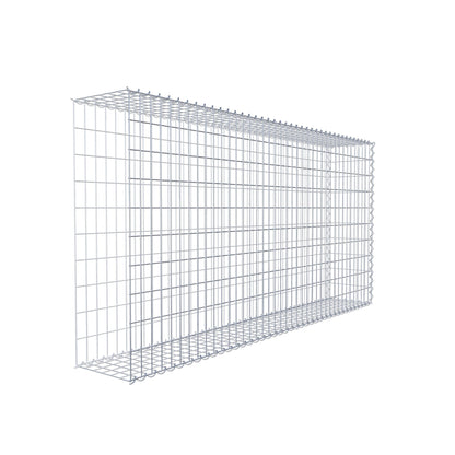 Grown-on gabion type 2 200 cm x 100 cm x 30 cm (L x H x D), mesh size 5 cm x 10 cm, spiral