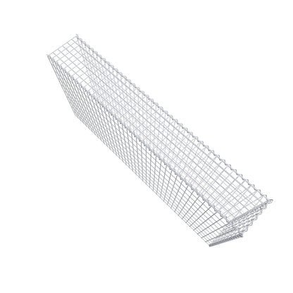 Gavión adicional tipo 4 200 cm x 100 cm x 30 cm (L x A x P), malla 5 cm x 10 cm, en espiral