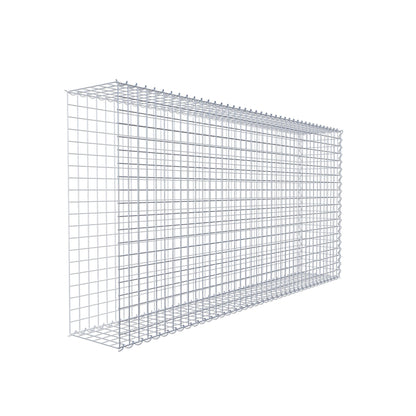 Grown-on gabion type 2 200 cm x 100 cm x 30 cm (L x H x D), mesh size 5 cm x 5 cm, spiral