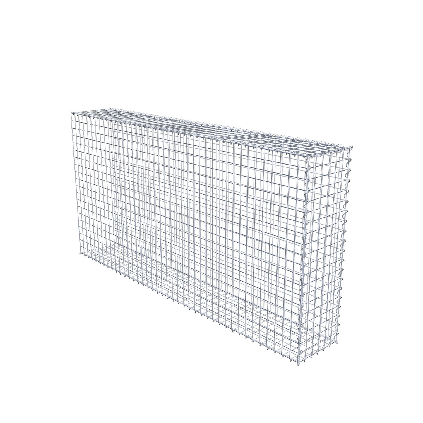 Grown-on gabion type 2 200 cm x 100 cm x 30 cm (L x H x D), mesh size 5 cm x 5 cm, spiral