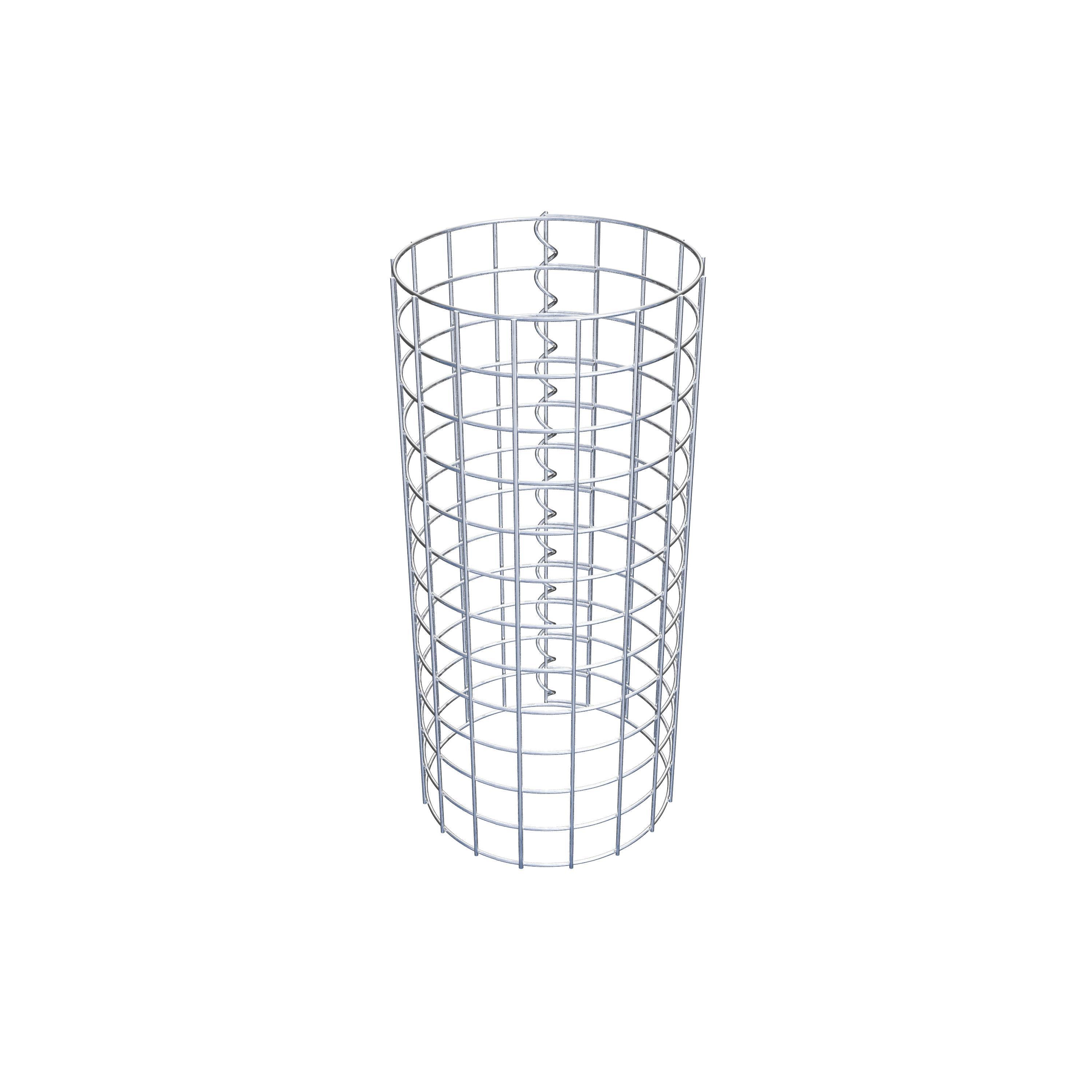 Gabionensäule Durchmesser 27 cm MW 5 x 5 cm rund