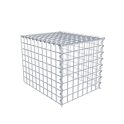 Gabion rapporté type 4 50 cm x 40 cm x 40 cm (L x H x P), mailles 5 cm x 5 cm, spirale